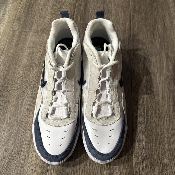 NIKE AIR MAX ISHOD White Navy Blue Beige Brown FB2393-102 Sneaker Shoe Sz 12 main image 8